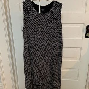 J jill whatever. Ole toon  rayon Lycra spandex tiered dress .‎ Worn a few times.